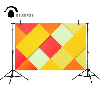 

Allenjoy photography backdrops Orange yellow abstract several patterns photography background photography studio funds