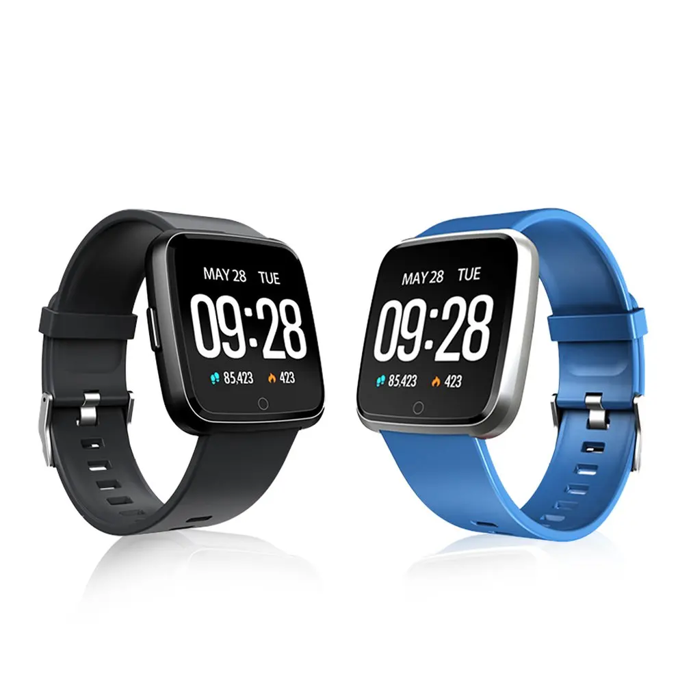 

Y7 Smart Bracelet 1.3 Color Screen Sports Bracelet Heart Rate Blood Pressure Sleep Detection Call Reminder Message Vibration