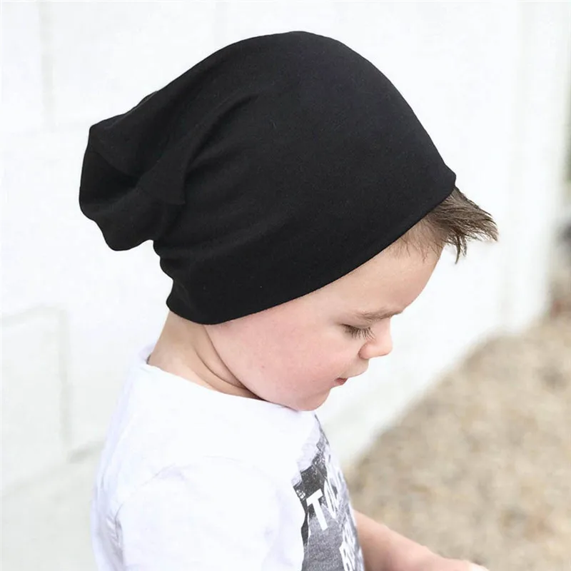 

Baby Solid Color Cotton Soft Hip Hop Hat Children Beanie Cap Gorro Beanie Kids Street Dance Caps Baby Hat Spring