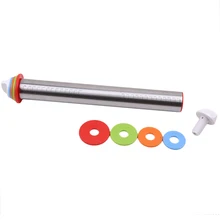 1 шт. Скалка из нержавеющей стали 4 регулируемые диски антипригарные съемные кольца тесто пельменей Лапша для пиццы Инструменты для выпечки