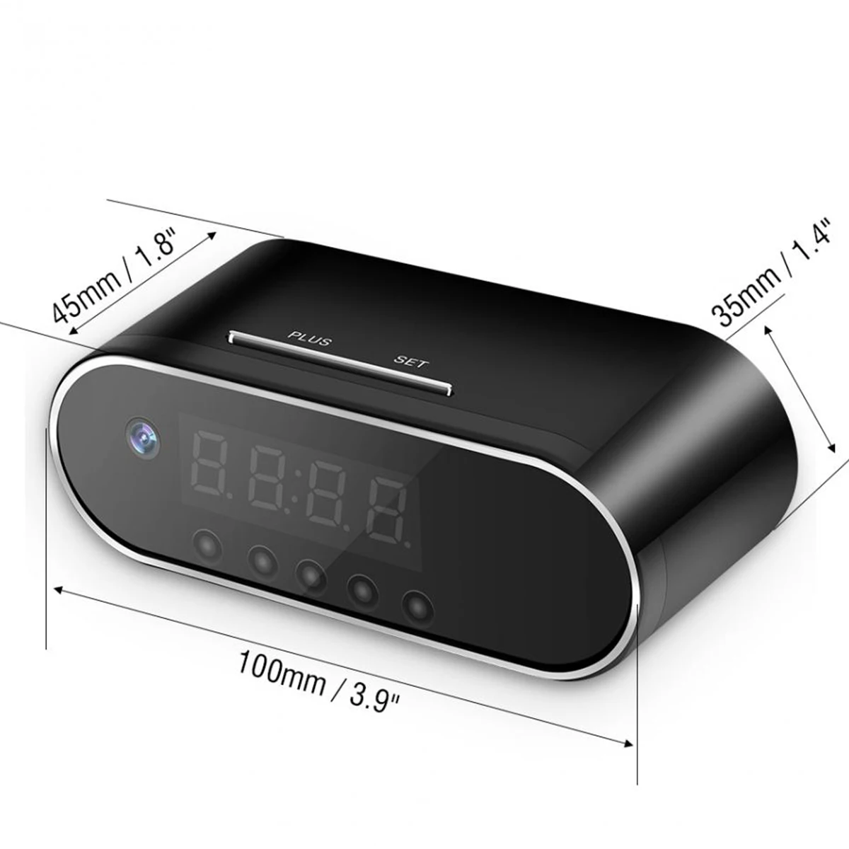 Новинка 1080P HD Часы камера wifi управление Скрытый ИК ночной будильник видеокамера PK Z16 цифровые часы видео камера мини DV DVR