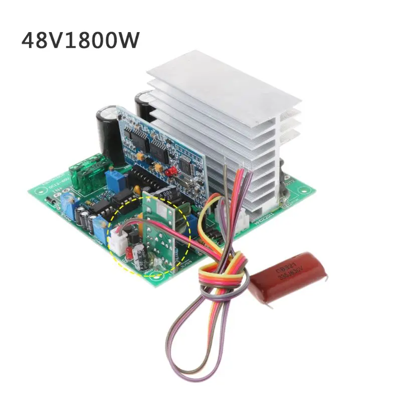 Инвертор с чистым синусом Мощность преобразователь частоты доска 12/24 V/48 V 600/1000/1800W готовой Панели набор «сделай сам» для 649E