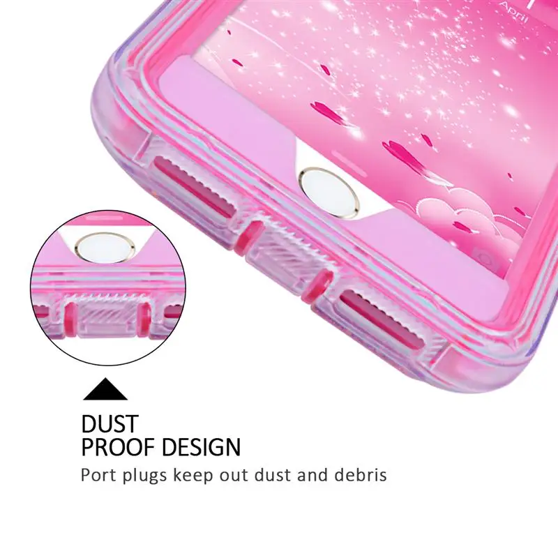 Quicksand Case For iphone X Xs Max 7 8 6 6s Plus Case For iPhone XR Cases Cover 360 TPU Glitter Bling Liquid Hard Full Protect