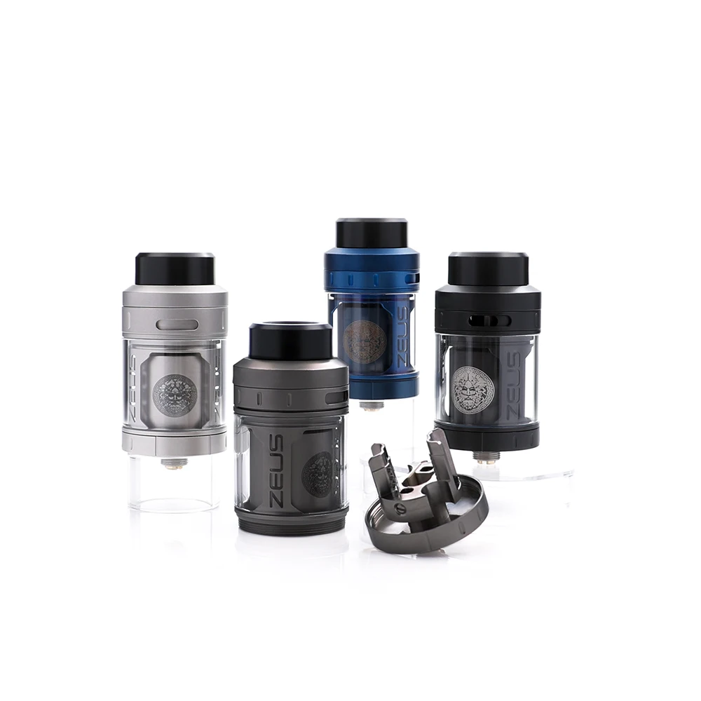 Большая распродажа Geekvape Zeus RTA лучший аромат ecig Танк 4 мл 3D поток воздуха сигарета Zeus распылитель 25 мм fit geekvape aegis mod