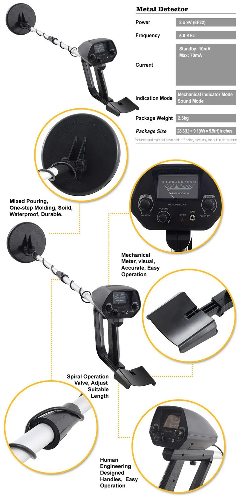 Cheap Detectores de metal industrial