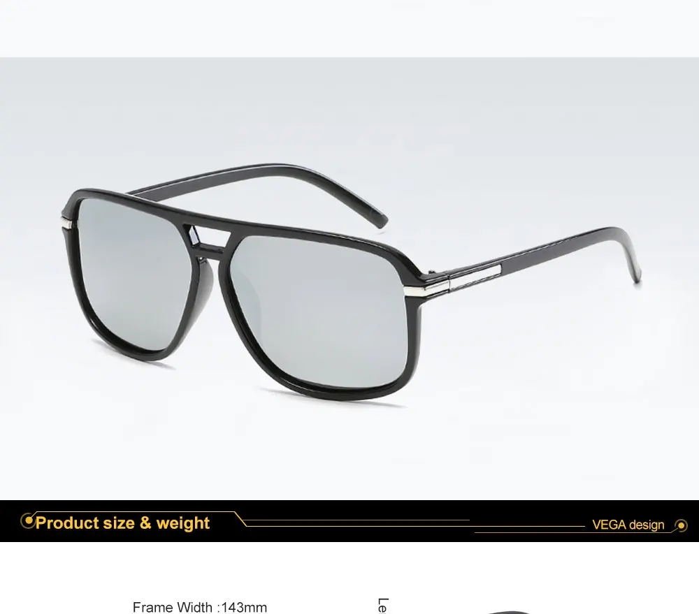 VEGA Eyewear 2018 Square Polarized Sports Glasses Men Women Sports Sunglasses Fishing Biker Running Glasses Sport Shades 209 (14)