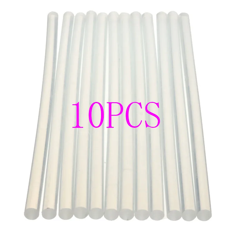 

10pcs/lot Transparent 7*190mm Hot Melt Glue Sticks DIY Hand Tool Set 7mm Glue Sticks for Glue Gun Adhesive Stick Repair Tool Kit