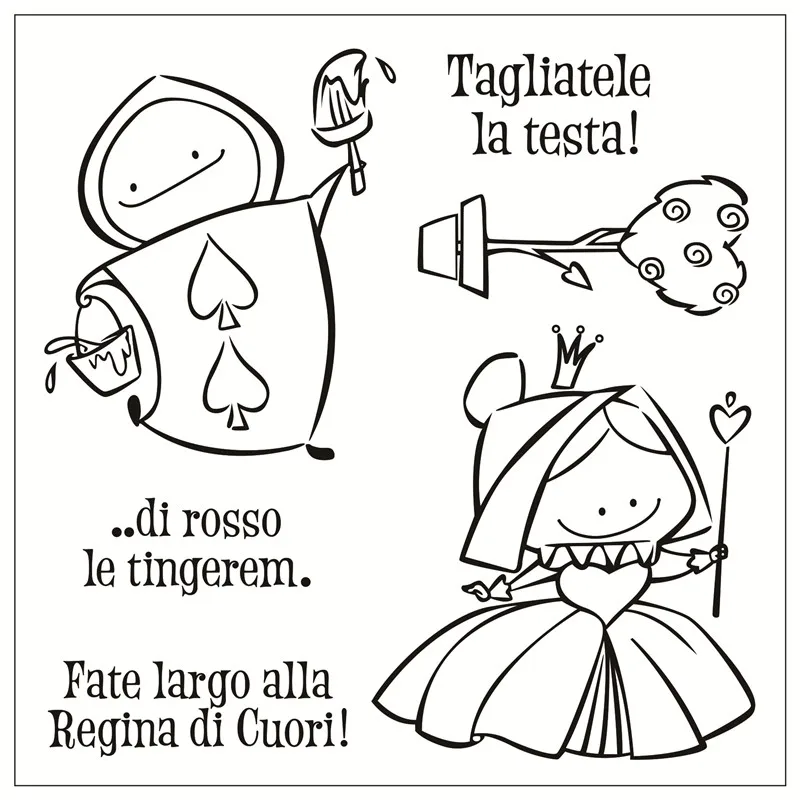 Italian words Transparent Clear Silicone Stamp/Seal for DIY scrapbooking/photo album Decorative clear stamp sheets | Дом и сад