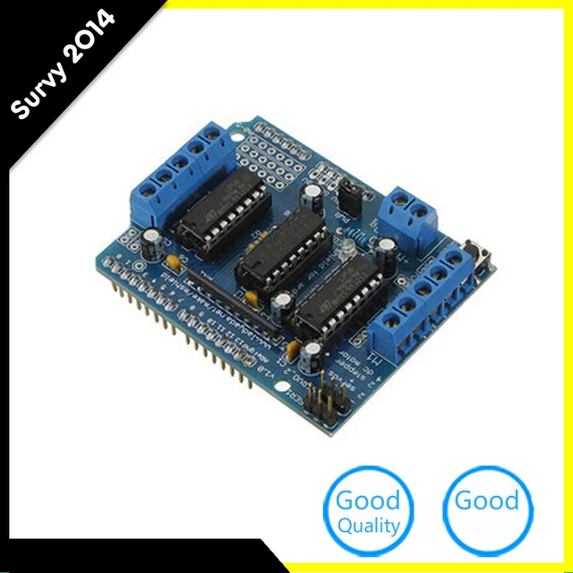 L293d 4 Channel Stepper Motor Driver Board Control Shield Module Motor