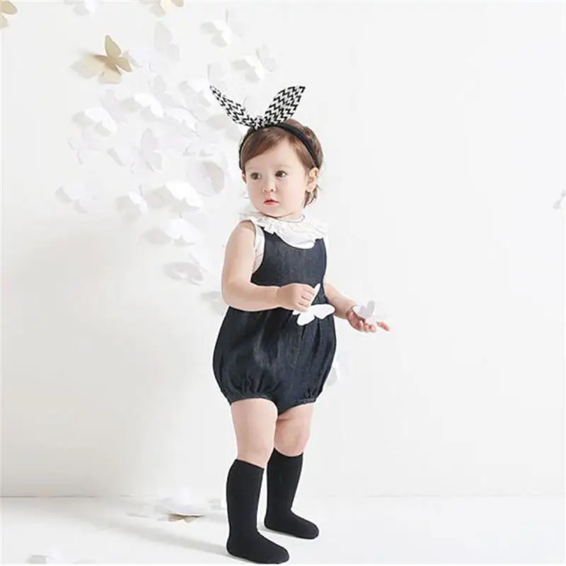 Baby Girl Head Accessories Hair band Baby Elastic Rabbit ears stripe Headwear baby hair accessories 20