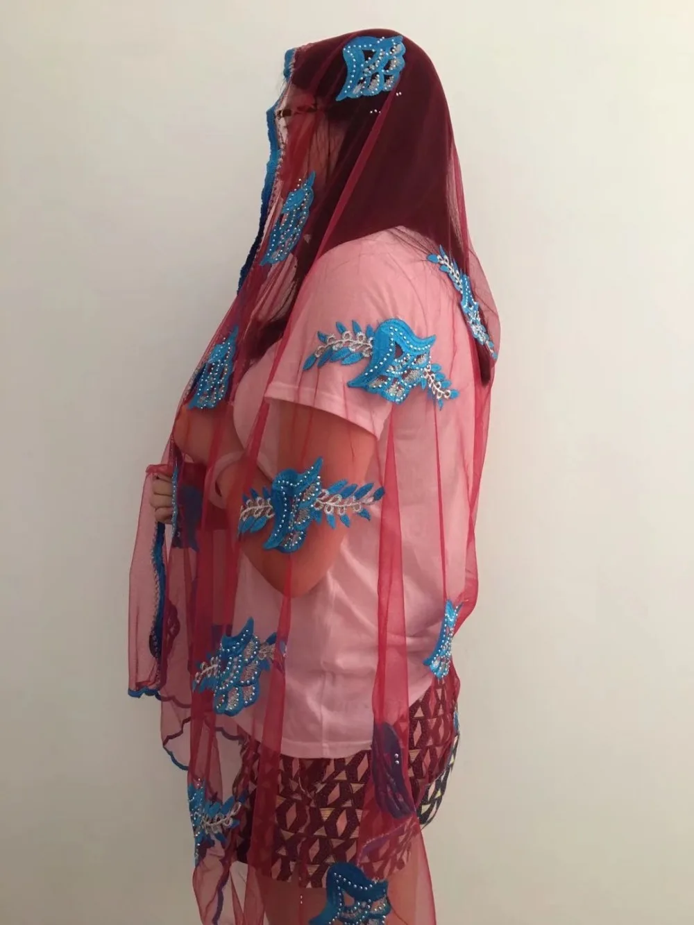 2017 latest nigerian gele headtie african head ties wrapper nigeria