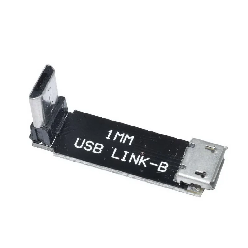 

FPV Micro USB Transfer Board 90 Degree L-shape Adjust Parameter Extension Plate Male to Female FC Convert Module f RC Drone