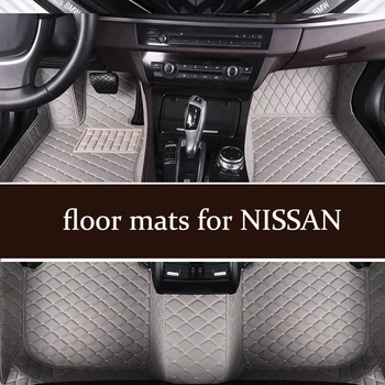 

car floor mat for NISSAN Armada Dualis Juke Frontier Fuga Leaf March Note Tiida Bluebird Sylphy G11 Rogue Navara NP300 Versa
