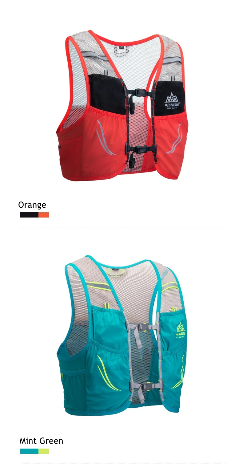 AONIJIE рюкзак беговой жилет 2,5 л легкий дышащий рюкзак для велоспорта марафон Портативный Сверхлегкий нейлоновый походный Спорт C932