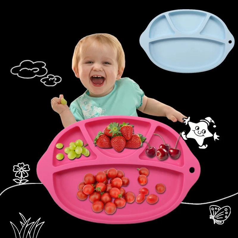 KITNEWER Waterproof silicone Baby bib Table Mat Infant Tiny Diner