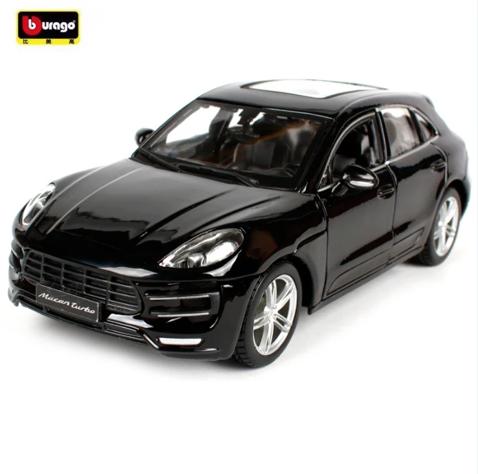 

Bburago 1/24 Scale Macan SUV Metal Alloy Car Model Die-cast Vehicle Model Toy SUV Kids Present Collection Free Shipping New Box