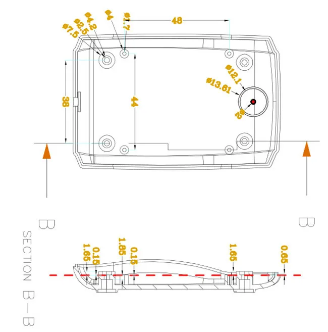 szomk plastic enclosure for electronics plastic case instrument enclosure project box junction box plastic housing access housing door entrance system control box sensor  (8).jpg