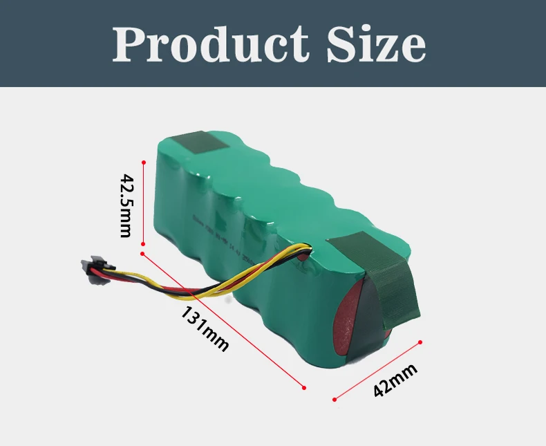 14,4 В никель-металл-гидридный аккумулятор 3500 мАч робот-пылесос экологически перезаряжаемый аккумулятор для Dibea X500/X580 KK8 CR120 и т. Д