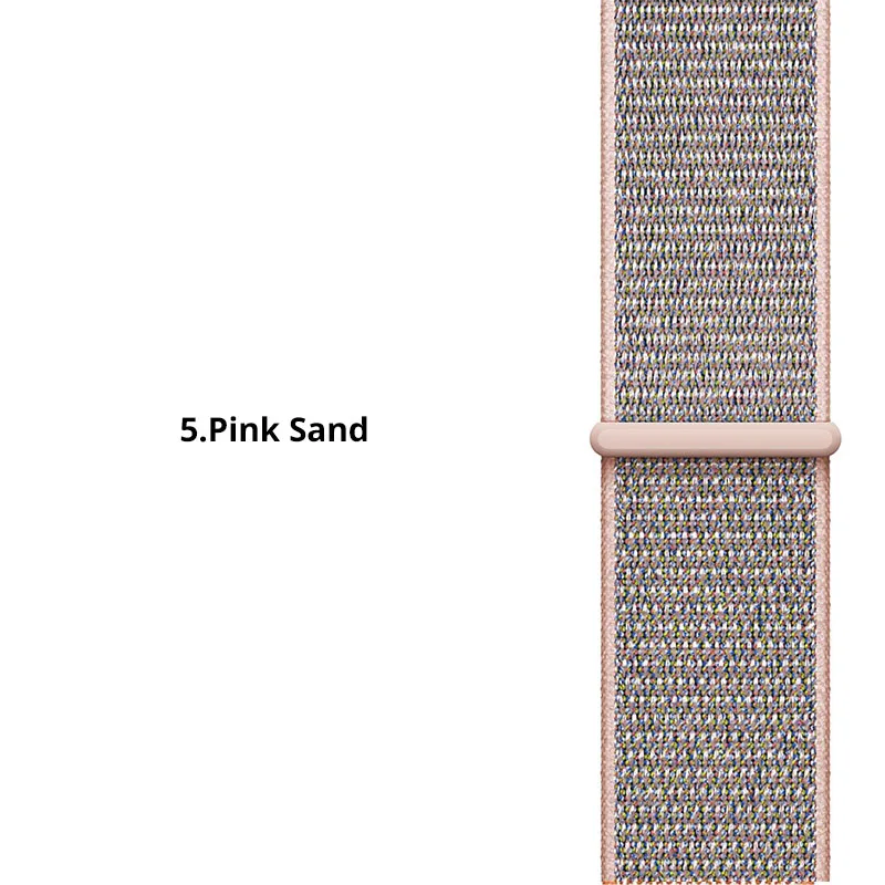 20 мм, 22 мм, нейлоновый ремешок для Garmin Vivoactive3, ремешок Garmin Forerunner 645/245, сменный быстросъемный браслет, ремень - Цвет ремешка: pink sand