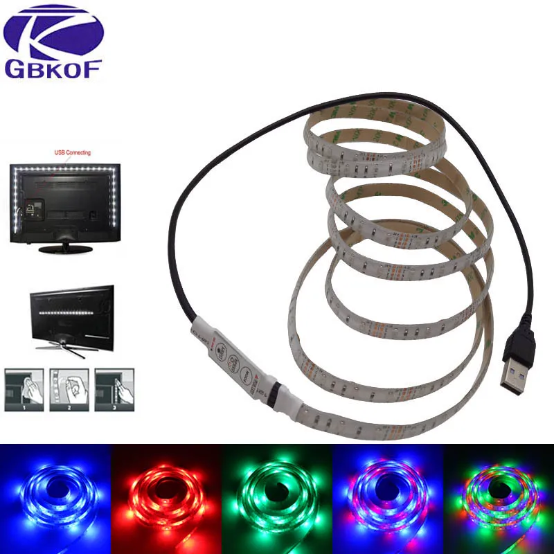 Tiras de Led iluminação Especificações (pontos de Luz / M) : 60leds/m
