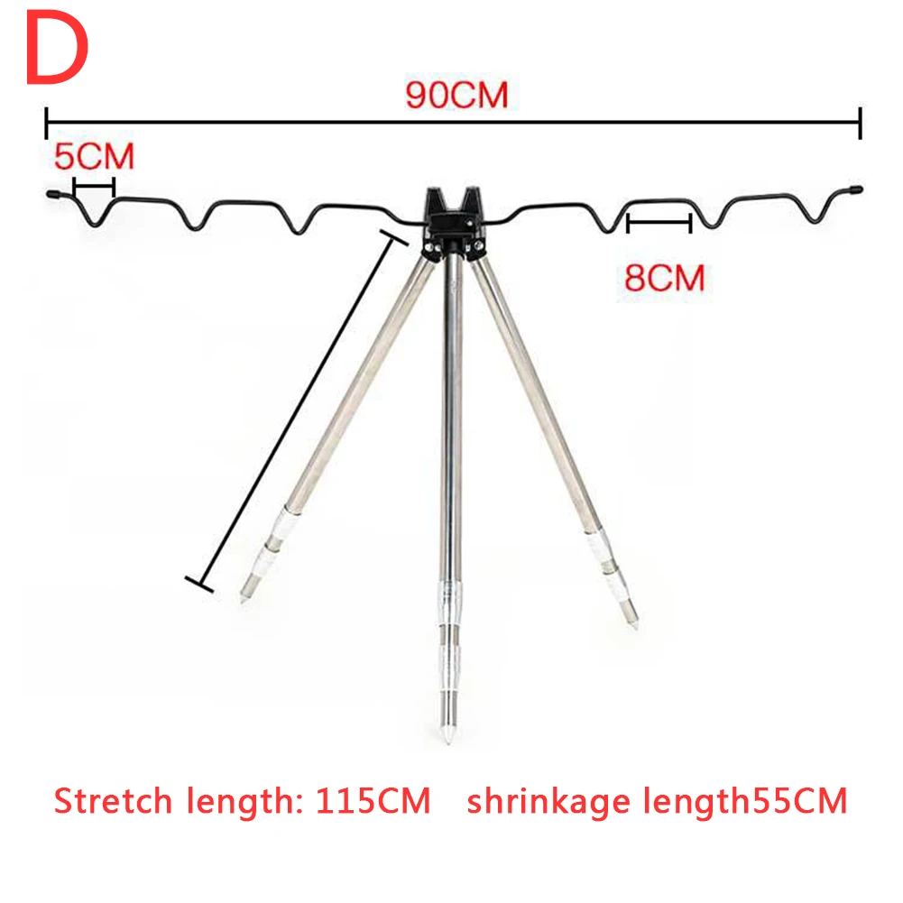 Держатель для рыболовной снасти, держатель для морского леща, подставка для удочки, принадлежности для рыбалки, штатив