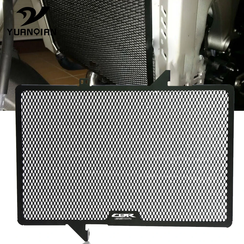 

Motorcycle CNC Aluminum Radiator Side Protective Part Cover Grill Guard Grille Motorbike Protector For Honda CBR 650R 2019