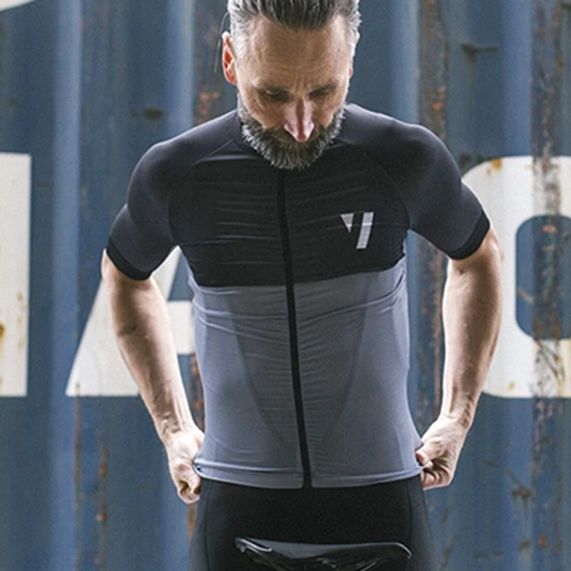 

RC Team VOID MAAP Cycling jersey Men 2019 Summer MTB Short sleeve cycle jersey Multi color stitching bike shirt camisa de ciclo