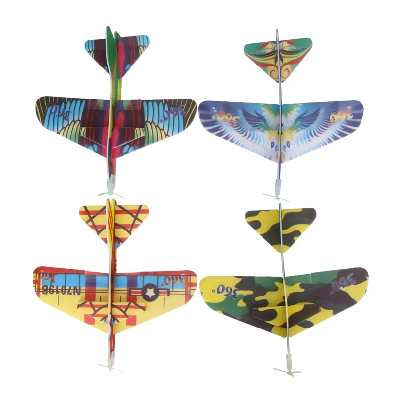 Flight For Children Birds Aircraft Toys Flying Kite Paper Airplane