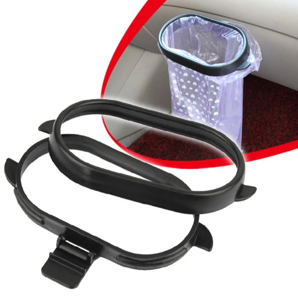 

1Set Rubbish Bin Car Organizer Trash Bag Rack Hanger Vehicle Frame Garbage Holder Portable