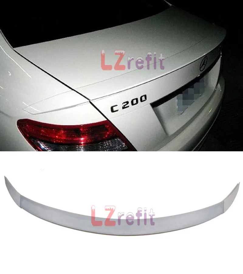 

UNPAINTED B-TYPE TRUNK BOOT SPOILER 3PCS Fit For MERCEDES BENZ W204 C-CLASS 2007-2012