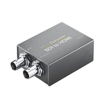 

2-way Micro Converter SDI To HDMI With Power Two SDI In To HDMI Output 3G HD SD-SDI Video Converter Adapter With Audio Embedder