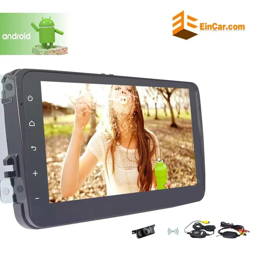 font b Wireless b font Backup Camera EinCar 2Din Android 7 1 Car Stereo for