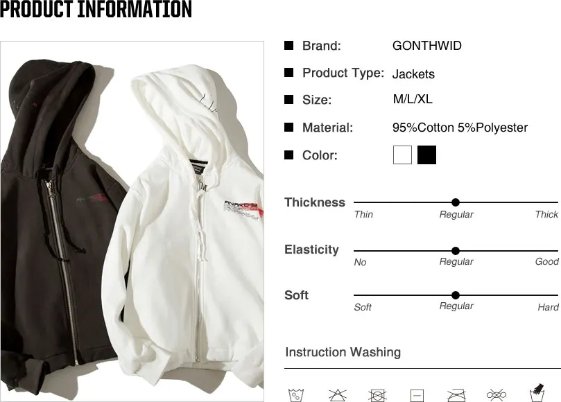Funny Printed Fleece Full Zip Up Hoodie Jackets