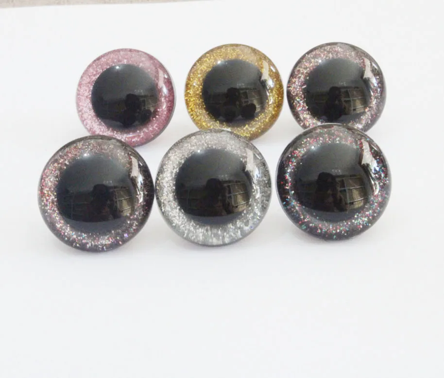 12 шт./лот 26mm-28mm-30MM-40MM круглой формы из прозрачного пластика безопасности