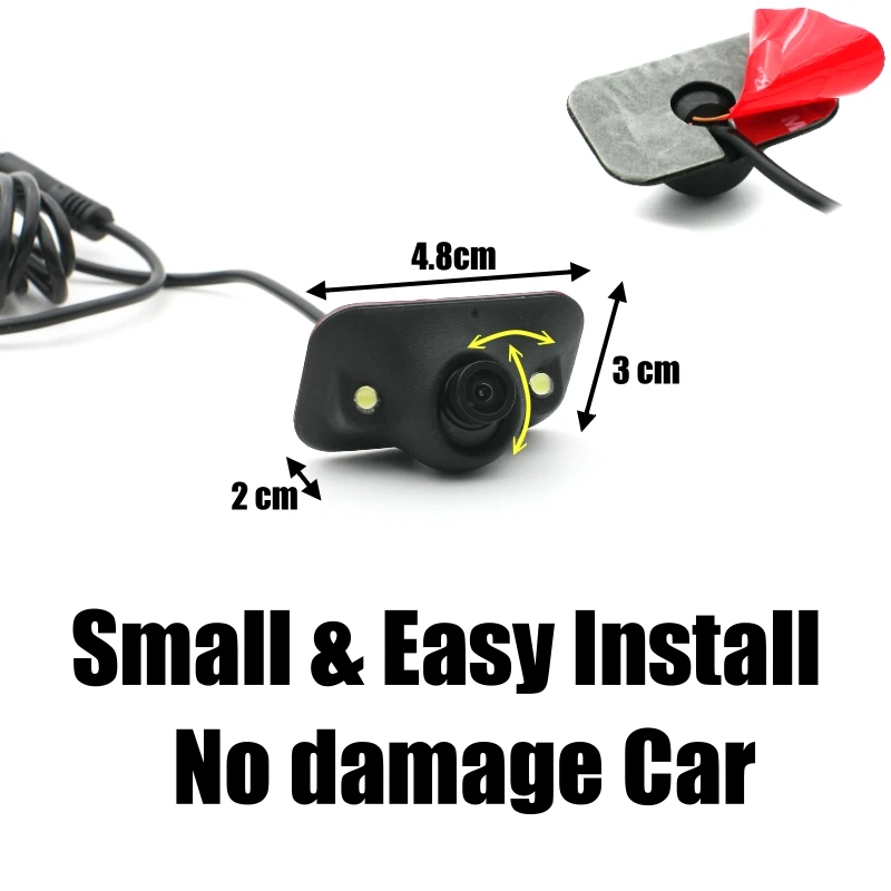 For Chevrolet Joy Trax Tracker Volt Malibu LiisLee Car Side View Camera Blind Spots Areas Flexible Copilot Camera Monitor System (9)