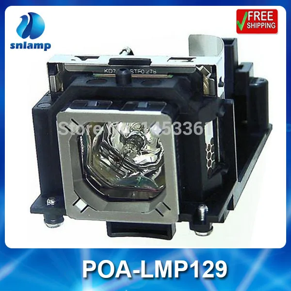 

Replacement projector lamp bulb POA-LMP129/610-341-7493 for PLC-XW65 PLC-XW65K