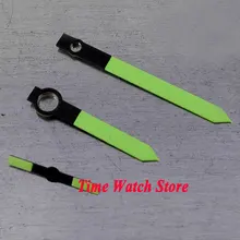 Parnis Зеленый стрелка часов подходит для 6497 6498 ST36 серийный ручной завод H24