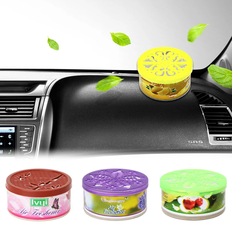 

1Pc Solid Indoor Car Home Solid Deodorizing Scent Air Freshener Fragrance for Homes 4 Various Flavors Car Auto Decor