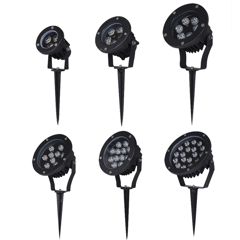 

LED Floor Insert lawn lamp 3W 6W 9W 12W 18W 36W Outdoor Garden Spot Courtyard Decoration Lights Waterproof Landscape Lawn Lamp