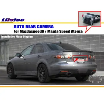 

Liislee Car Camera For Mazdaspeed6 / Mazda Speed Atenza / Rear View Camera / HD CCD RCA NTST PAL / License Plate Light Camera