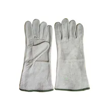 Электрические перчатки для сварки коровьей промышленности сварщик Solderer рабочие перчатки свободного размера(5 пар/упак