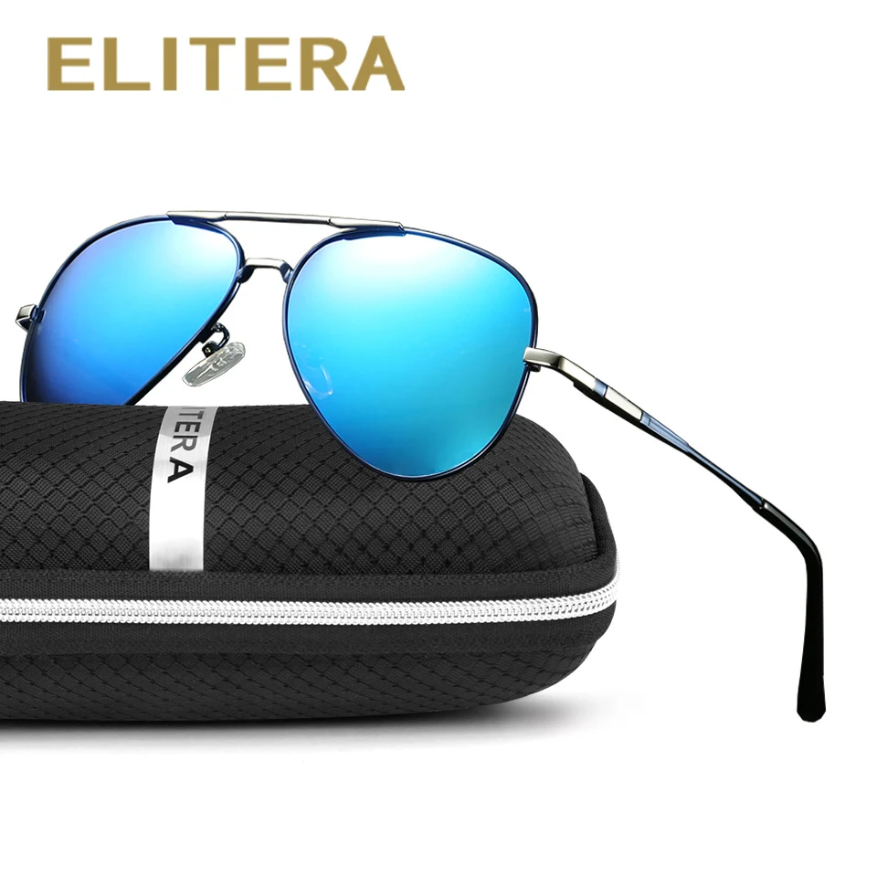 Мужские солнцезащитные очки ELITERA классические поляризационные для вождения