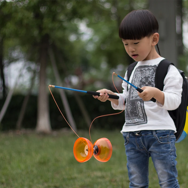 Подшипник diabolo игрушки профессиональный набор Diabolo упаковка с веревочной сумкой Китай