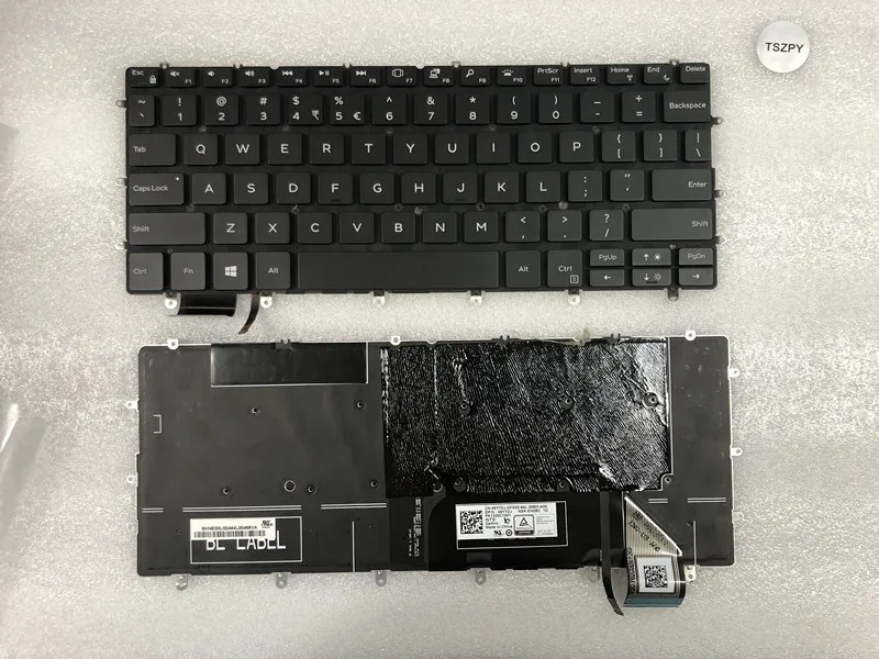 【出品あと2日】DELL XPS13 9305(英字キーボード) Laptop Keyboard for Dell XPS 13 9305 9370 9380 9317 P82G