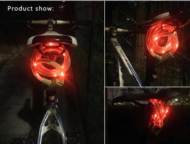 Clearance Rockbros 2 in 1 Bike Accessories Bicycle Light+Lock USB Rechargeable Waterproof Taillight 1.2 m Copper Wheel Lock Light Ciclismo 16 Clearance Rockbros 2 in 1 Bike Accessories Bicycle Light+Lock USB Rechargeable Waterproof Taillight 1.2 m Copper Wheel Lock Light Ciclismo 16