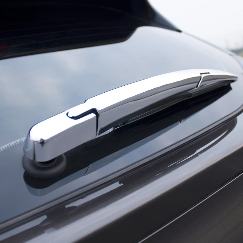 

For Nissan Pathfinder 2013-2019 ABS Chrome Car Styling Rear Window Wiper Arm Blade Cover Trim Sticker Accessories 3pcs