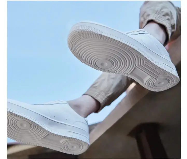  Xiaomi 90 FUN Casual Men's SkateboardingShoes Sport Outdoor Sneakers Cowhide Non-slip wear Thick bo