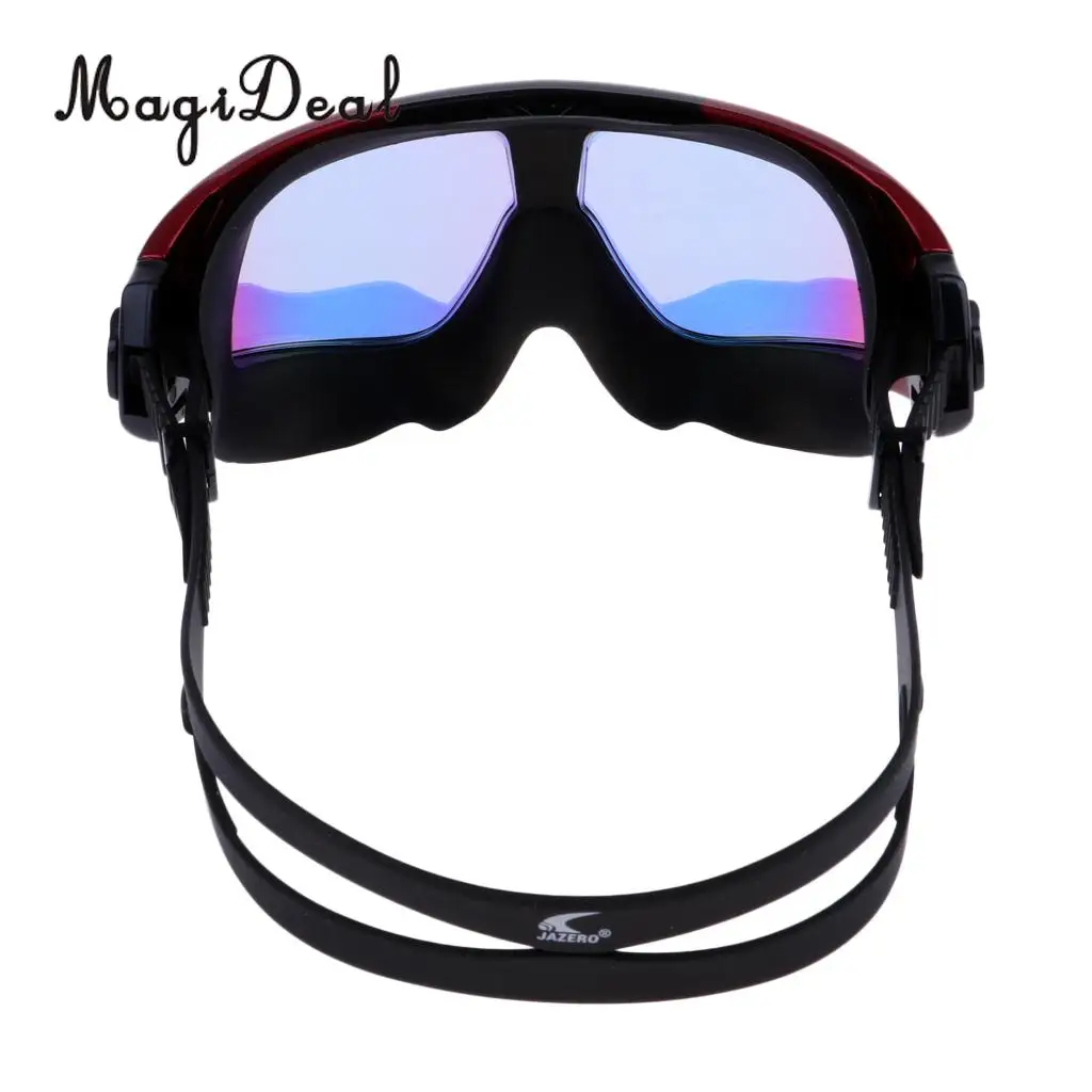 MagiDeal Unisex Anti-Fog Diving Mask Snorkeling Kayak Goggles w/ Ear Plug for Water Sports Freediving Swimming SCUBA Snorkeling