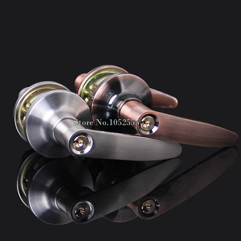 

High Quality Stainless Steel Security Door Lock House Interior Door Handle Lock Anti-theft Lever Lock Door Locks with keys K127