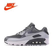 Original New Arrival Official NIKE Men s AIR MAX 90 ESSENTIAL Breathable Running Shoes Sneakers